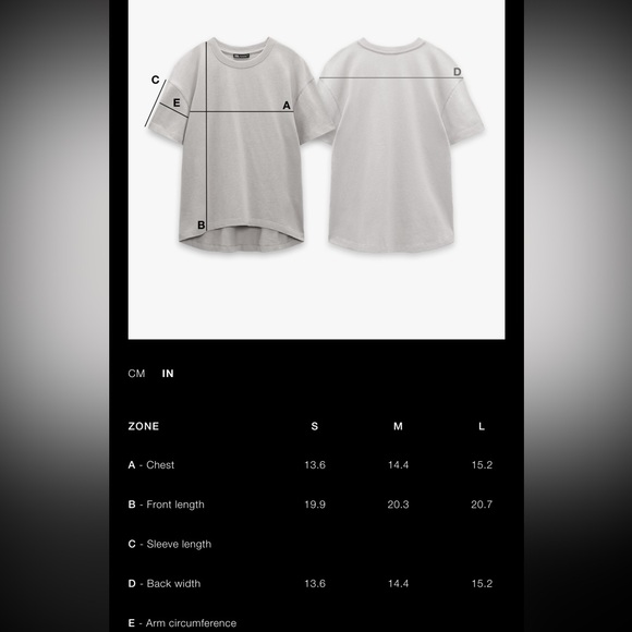 NWT Zara Women’s Contrast Ruffle Top in white with black trim, sz M - Picture 16 of 16